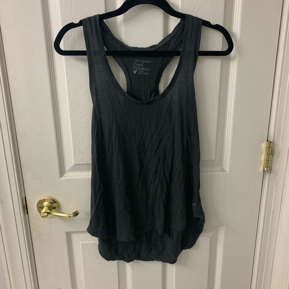 American Eagle Black Tank